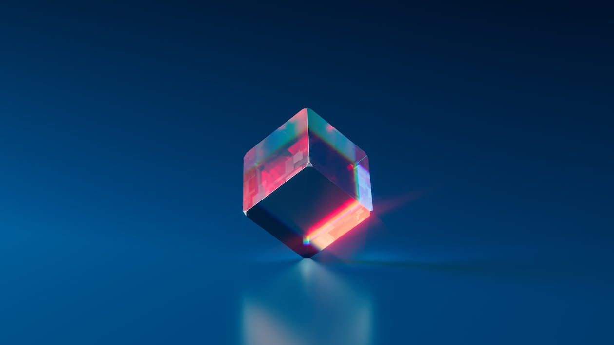 Abstract cube illustration
